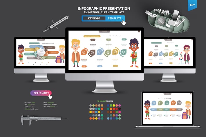 Infographic Keynote Presentation Templates