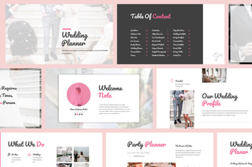 Wedding Organizer Powerpoint Template