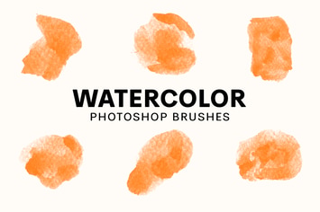 Textured Watercolor Brushes