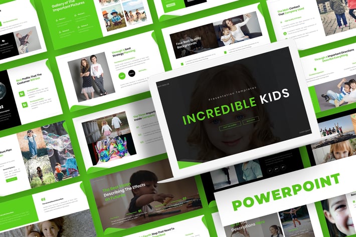 Incredible Kids - Powerpoint Template