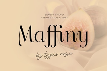Maffiny - Beauty Fancy Straight Italic