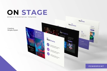 On Stage - Powerpoint Template