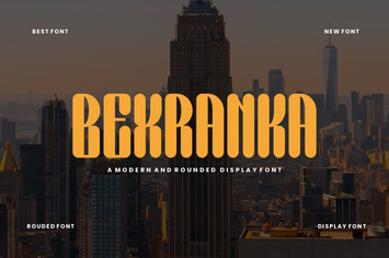 Bexranka Modern Rounded Font