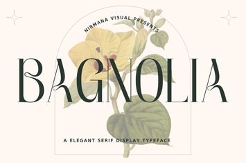 Bagnolia - Vintage Font
