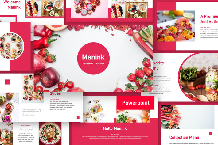 Manink Presentation Template Powerpoint