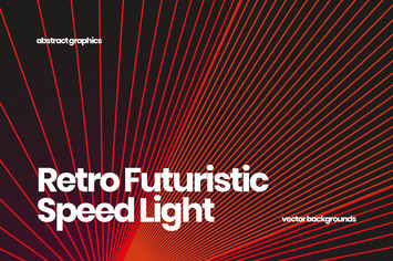 Retro Futuristic Speed Light Backgrounds