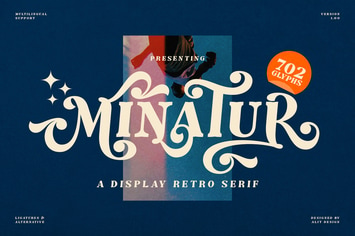 The Minatur Typeface