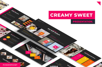 Creamy Sweet - Powerpoint Template