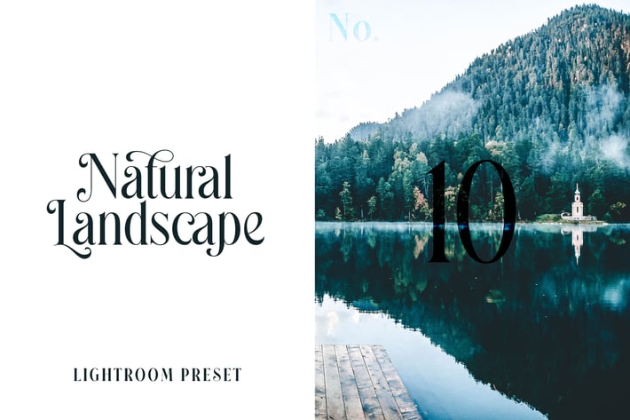 Lightroom Preset - Natural Landscape No.10