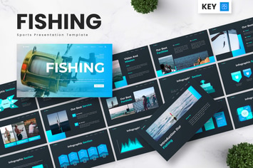 Fishing - Sports Keynote Templates