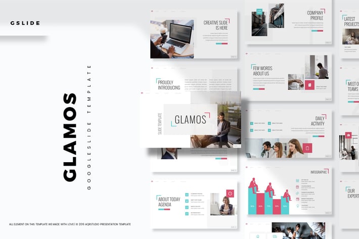 Glamos - Google Slide Template