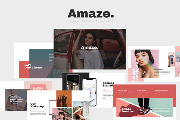 Amaze - Photography Keynote Template