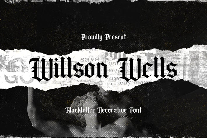 Wilson Wells - Blackletter Font