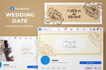 Facebook Cover -  Wedding Date