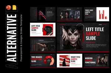 Alternative Powerpoint & Google Slides Template