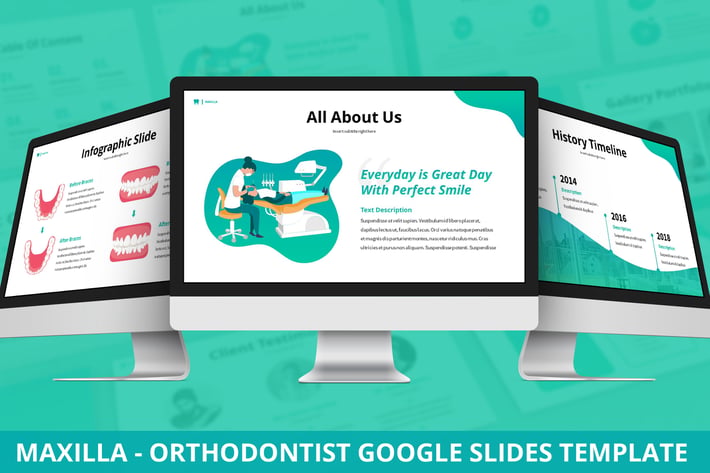 Maxilla - Orthodontist Google Slides Template