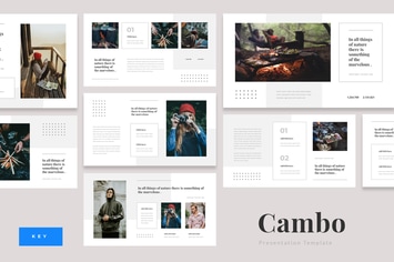 Cambo - Outdoor Camping Keynote Template