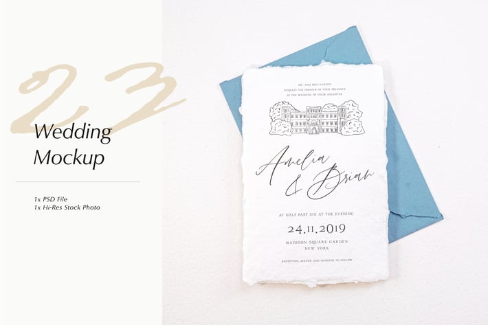 Wedding Photo Mockup 23