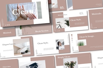 CLEAN - Powerpoint Template