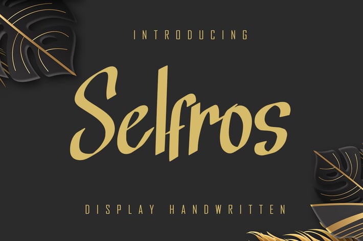 Selfros - Display Handwritten