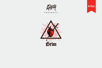 Grim Logo Template
