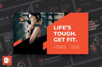 Gym PowerPoint Presentation Template
