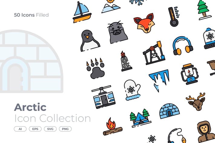 Arctic Filled Icon
