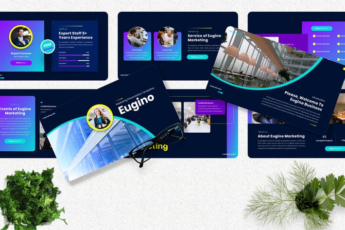 Eugino - Marketing Keynote Template