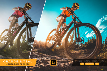 Orange and Teal Lightroom Presets