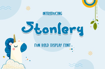 Stonlery Fun Display Font
