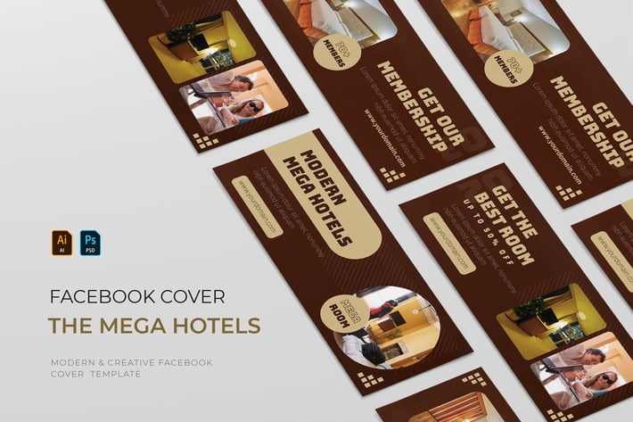 Mega Hotels | Facebook Cover