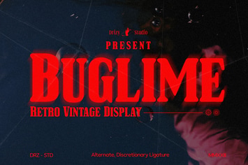 Buglime – Retro Vintage Serif Font