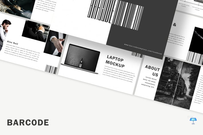 Barcode - Keynote Template