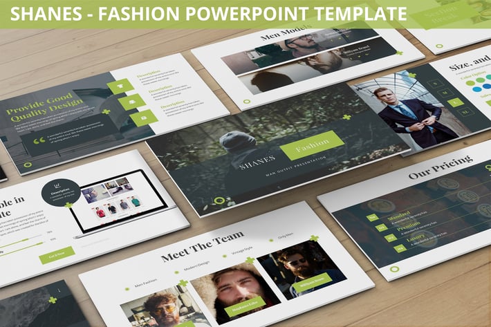 Shanes - Fashion Powerpoint Template