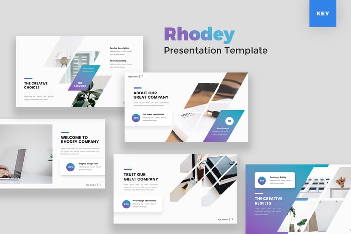 Creative Modern Keynote Template