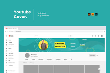 Youtube Cover Template V.3