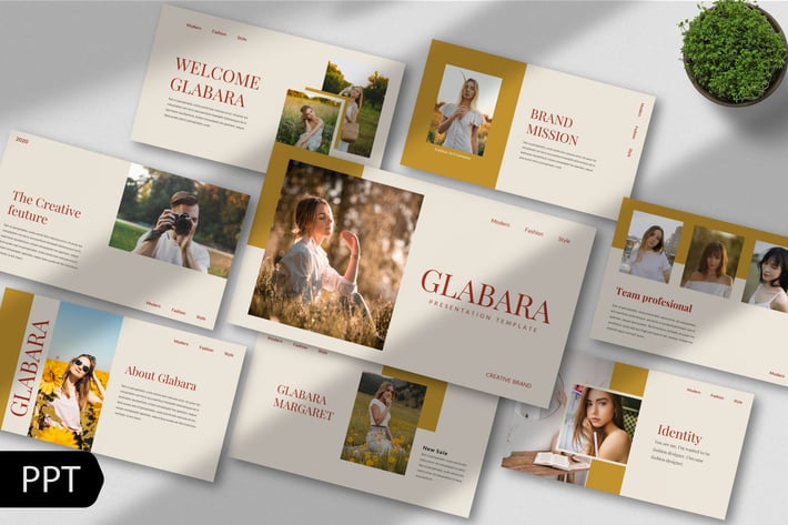 Glabara Creative Powerpoint Template