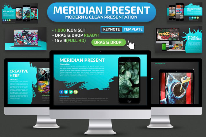 Meridian Keynote Presentation Template