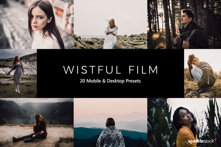 20 Wistful Film Lightroom Presets & LUTs