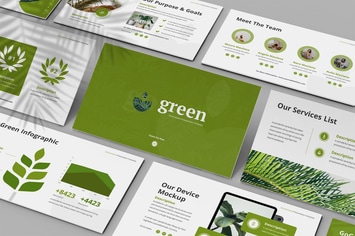 GoGreen - Environment Powerpoint Template