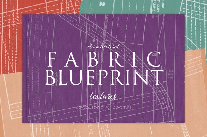 Clean Fabric Blueprint Textures 2