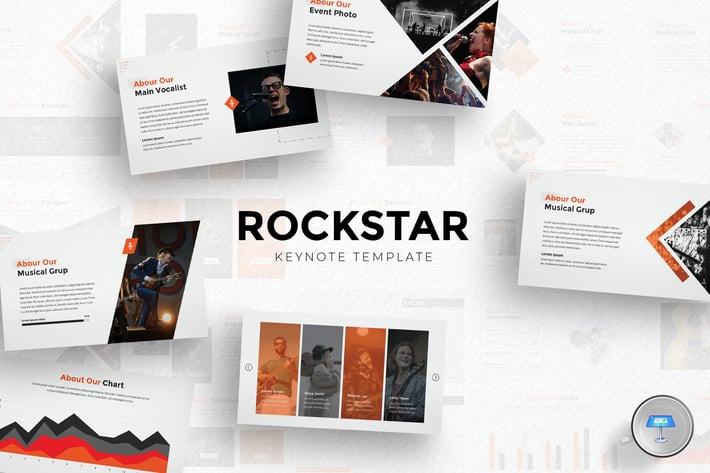 Rockstar Keynote Template