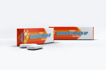 Chewing Gum Package Mock-Up