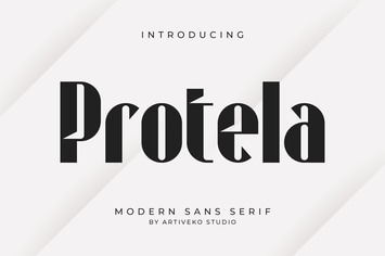 Protela Condensed Sans