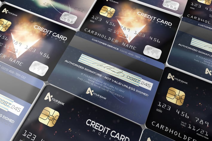 Membership/ Credit Cards Mockup