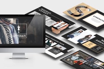 Glitterati : Fashion and Clothing Promo Powerpoint