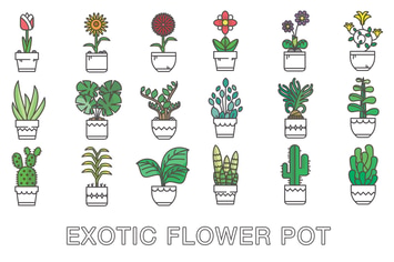 Flower Pot Icon