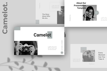 Camelot – Camera Photography PowerPoint Template