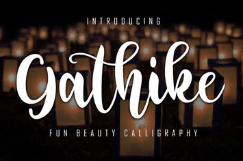Gathike Fun Beauty Calligraphy