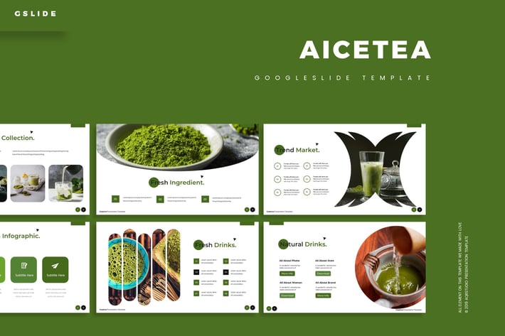 Aicetea - Google Slides Template
